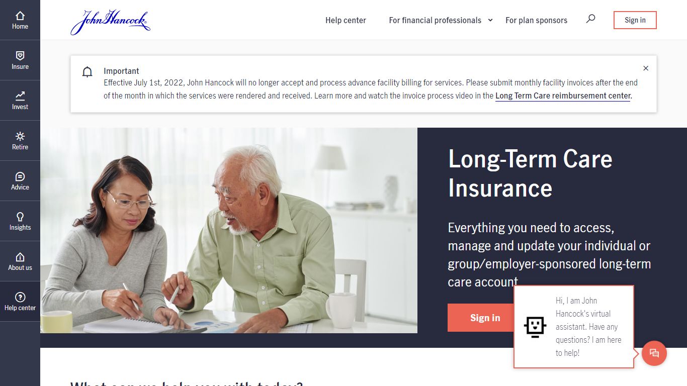 John Hancock Long-Term Care Resources: Forms, Claims & More
